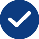 blue tick icon
